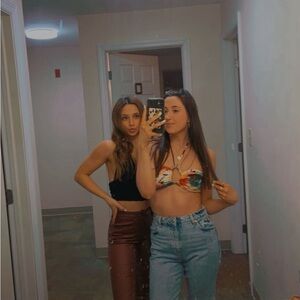 Multicolor Tie-Dye Top